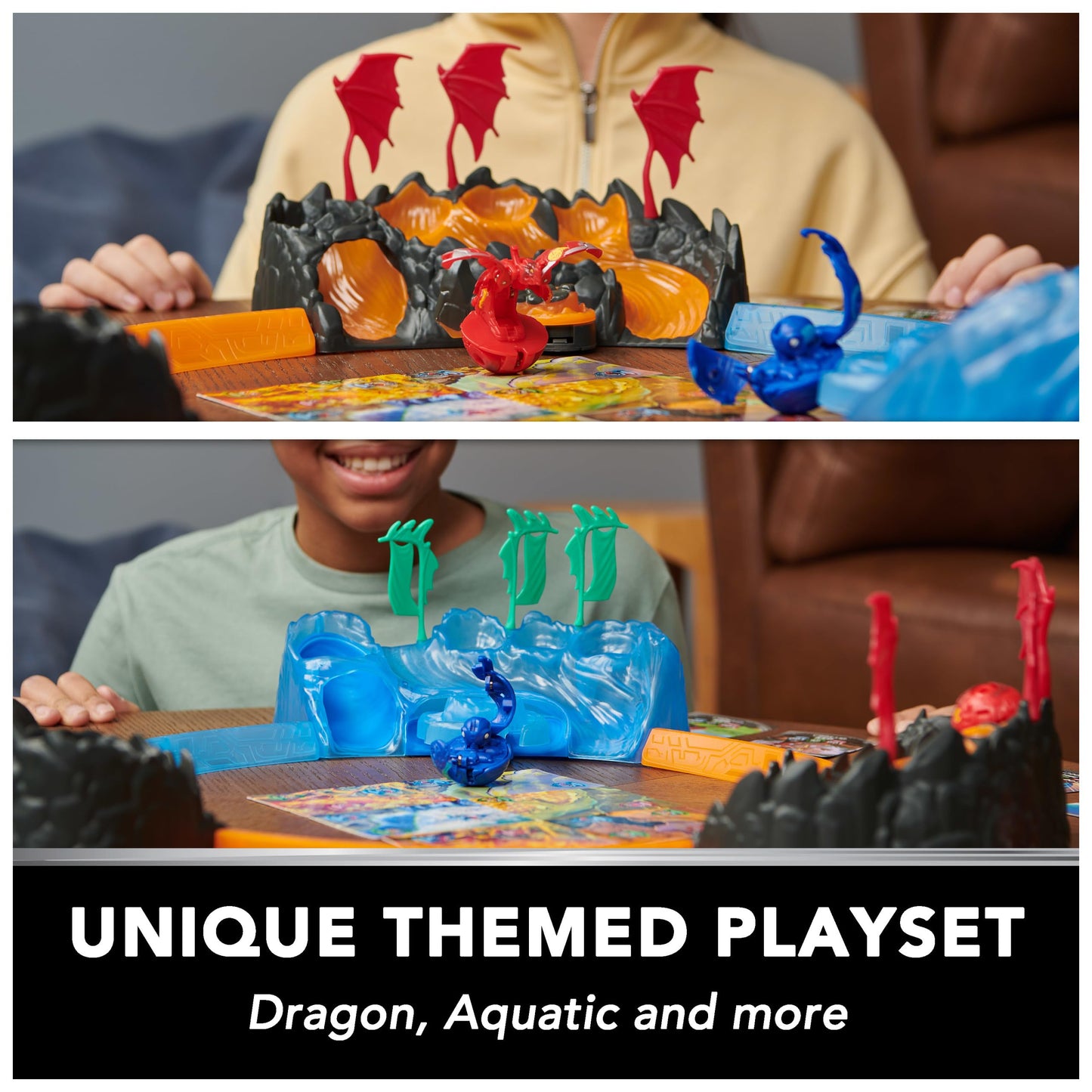 Bakugan Training Set with Titanium Dragonoid | Dragon Clan Playset & Collectible