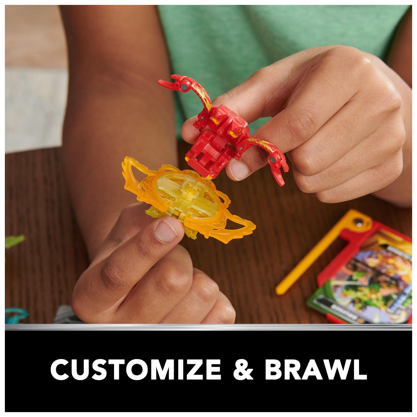 Bakugan Training Set with Titanium Dragonoid | Dragon Clan Playset & Collectible