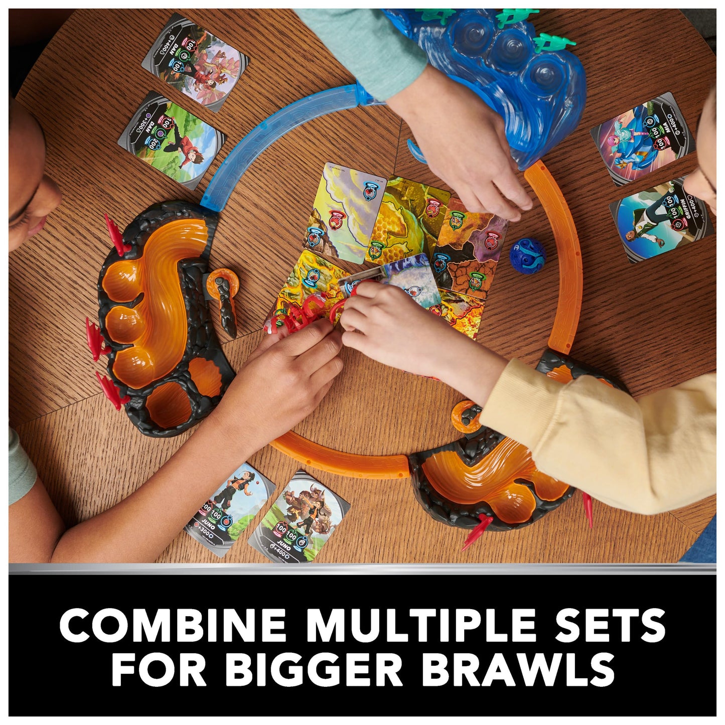 Bakugan Training Set with Titanium Dragonoid | Dragon Clan Playset & Collectible