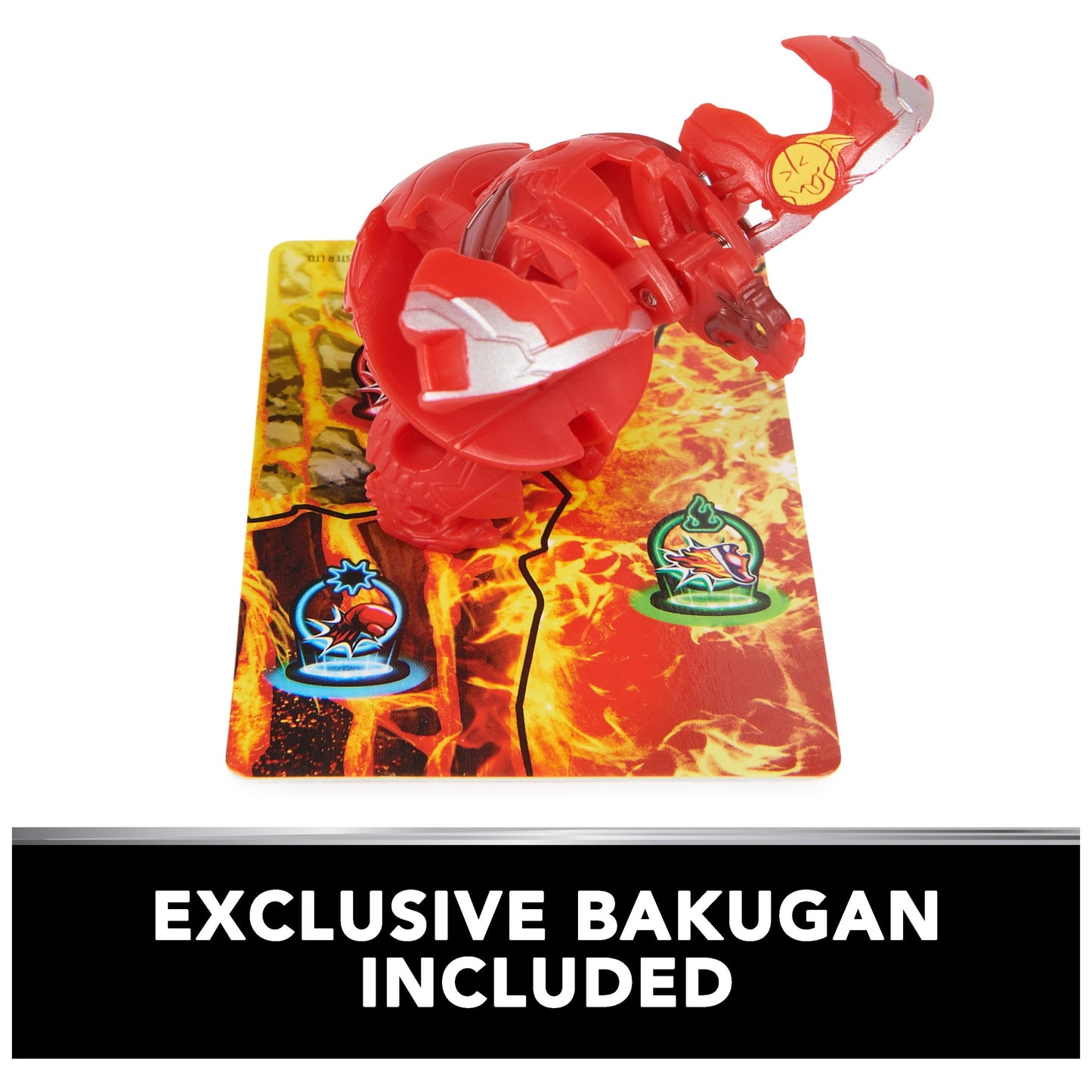 Bakugan Training Set with Titanium Dragonoid | Dragon Clan Playset & Collectible