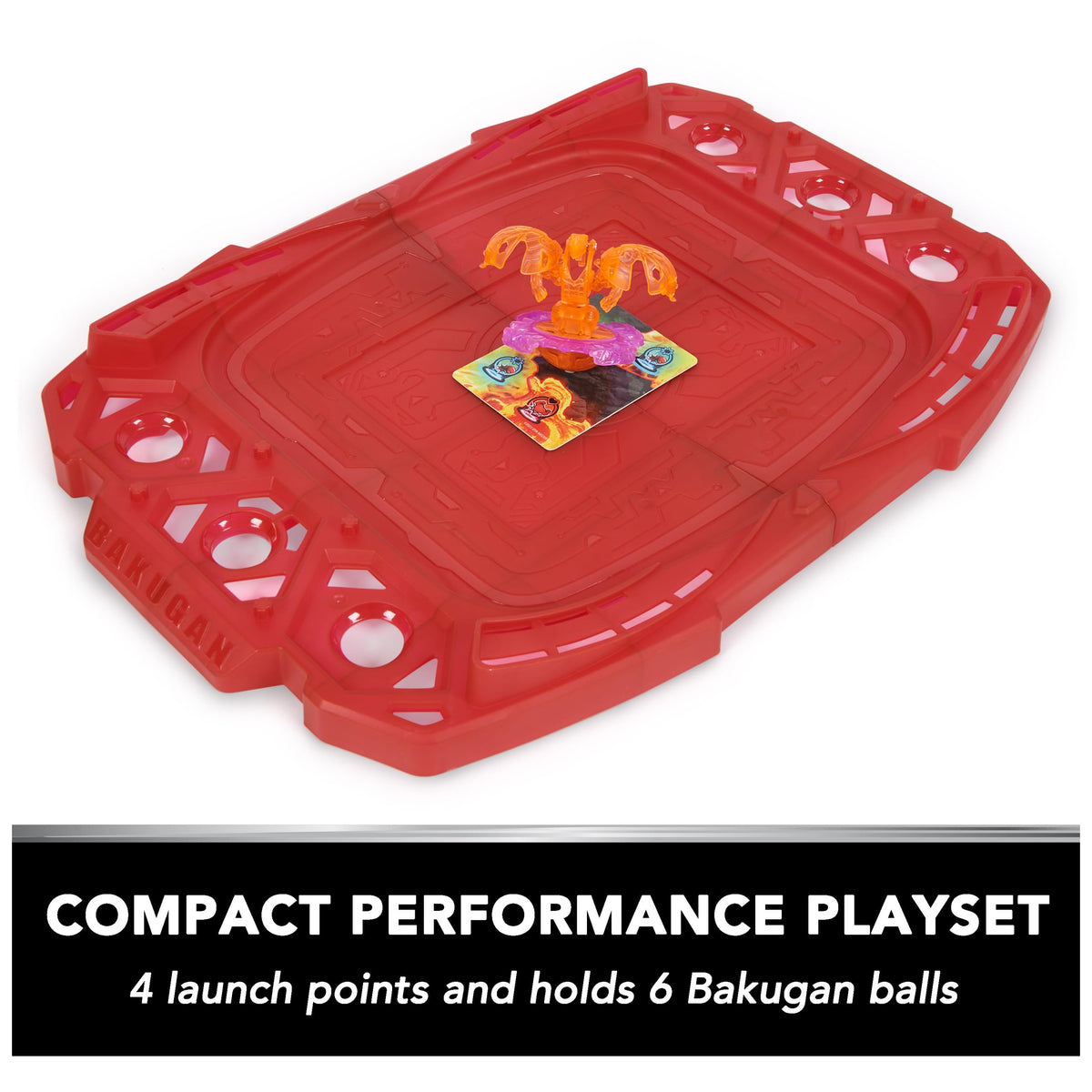Bakugan Brawl Zone Compact Playset with Special Attack Dragonoid | Action Figures & Cards