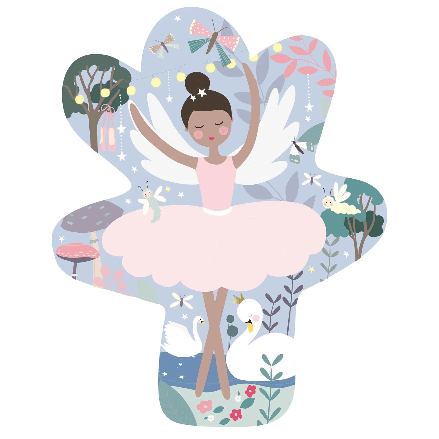 Floss & Rock Enchanted Ballerina Jigsaw Puzzle - 12 Pieces