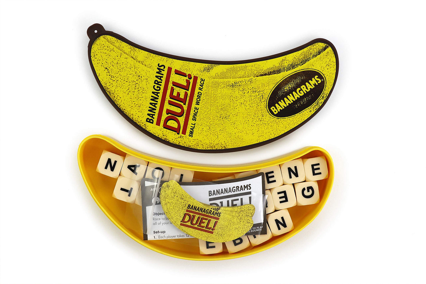 Bananagrams Duel: Ultimate 2-Player Travel Word Race | Small Space Game