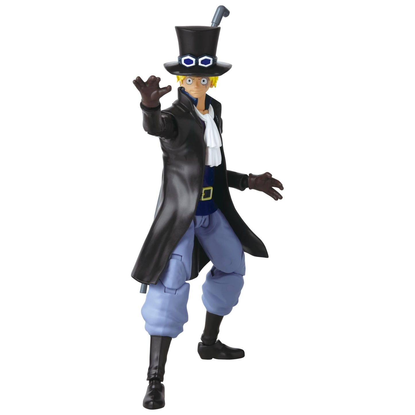 Bandai Anime Heroes One Piece Sabo Figure – 17 cm Articulated Sabo Figurine | Official Licensed