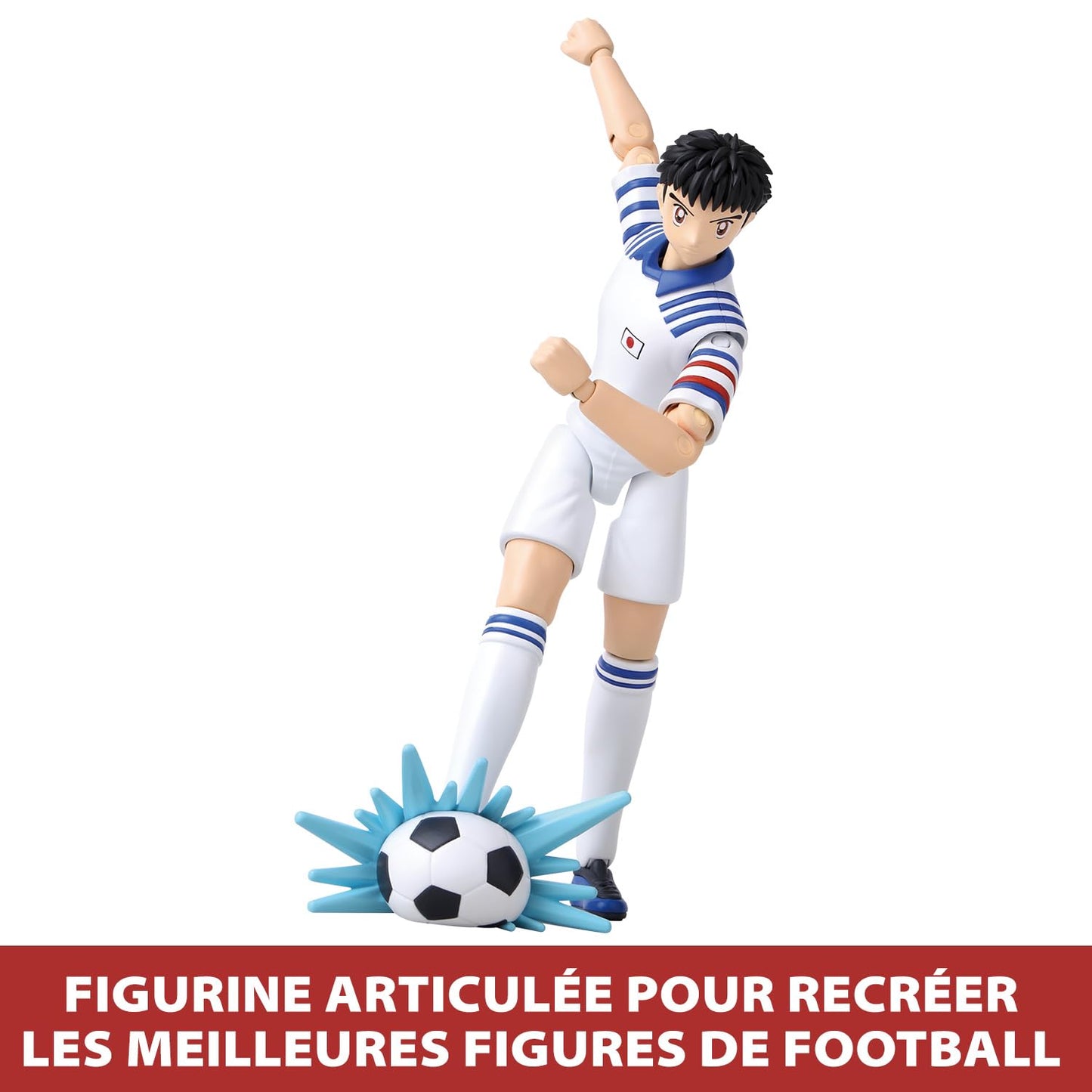 Bandai Captain Tsubasa Ozora Figure – Elementary School Arc Edition | Collectible Anime Hero