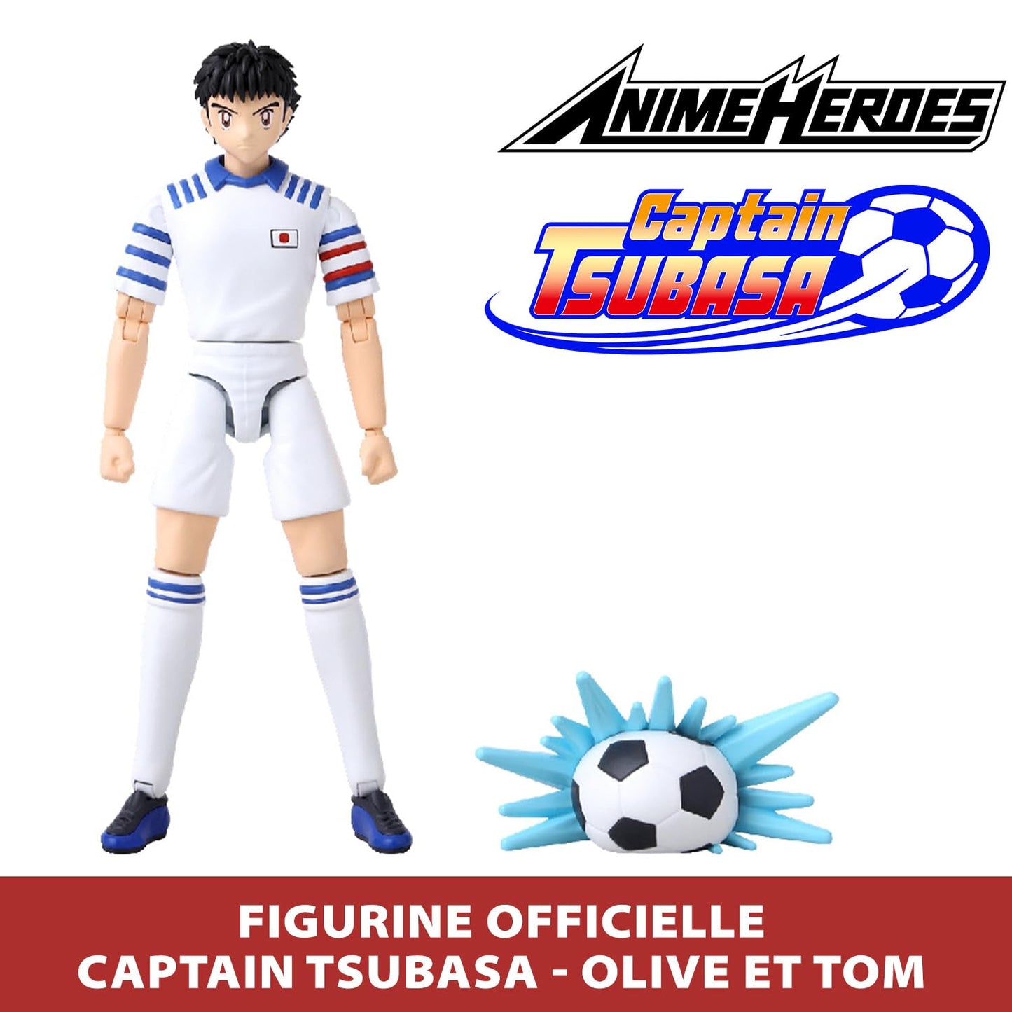 Bandai Captain Tsubasa Ozora Figure – Elementary School Arc Edition | Collectible Anime Hero