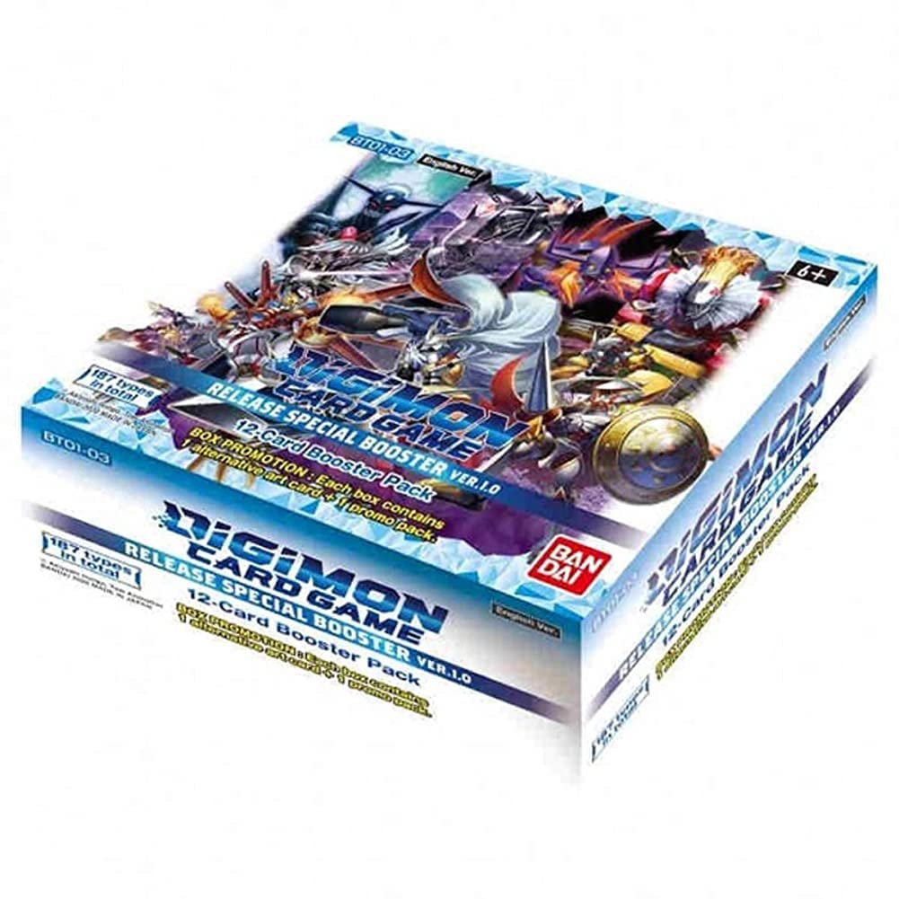 Bandai Digimon Card Game Release Special Booster Version 1.0 – English TCG Debut