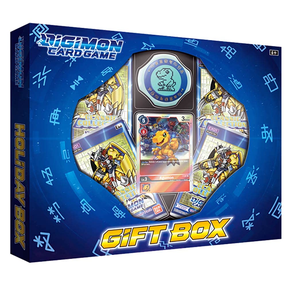 Bandai Digimon Classic Gift Box | Card Game for 2 Players, Ages 6+, 10+ Minutes