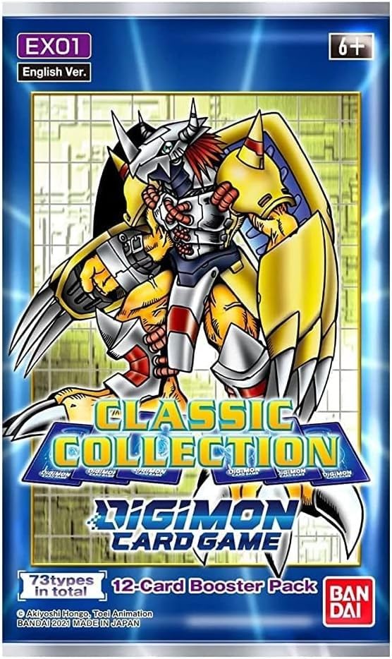 Digimon Card Game EX-01 Classic Collection Box – 24 Booster Packs | BANDAI