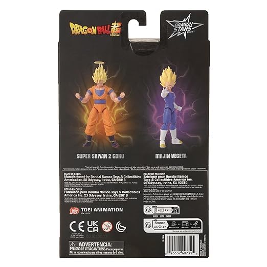 BANDAI Dragon Stars Majin Vegeta Action Figure | 17cm, Fully Articulated