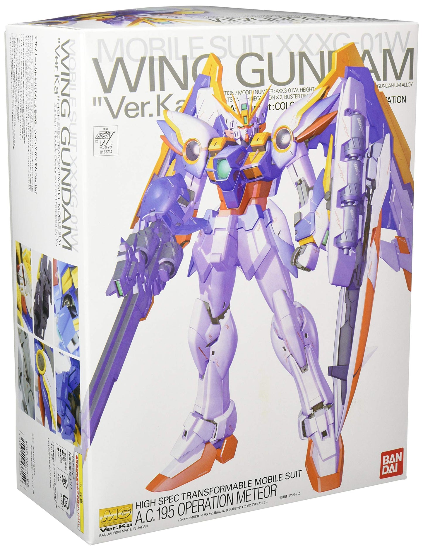 Bandai Hobby Wing Gundam VER.Ka Master Grade Action Figure (BAN123714)