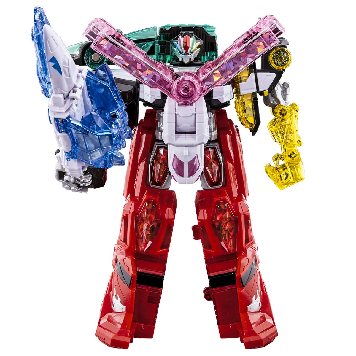Bandai Mashin Sentai Kiramager DX Kiramaizin Set – 5 Mashin Battle Robots