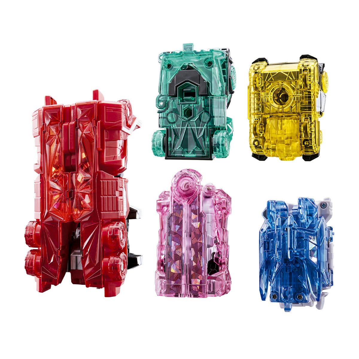 Bandai Mashin Sentai Kiramager DX Kiramaizin Set – 5 Mashin Battle Robots