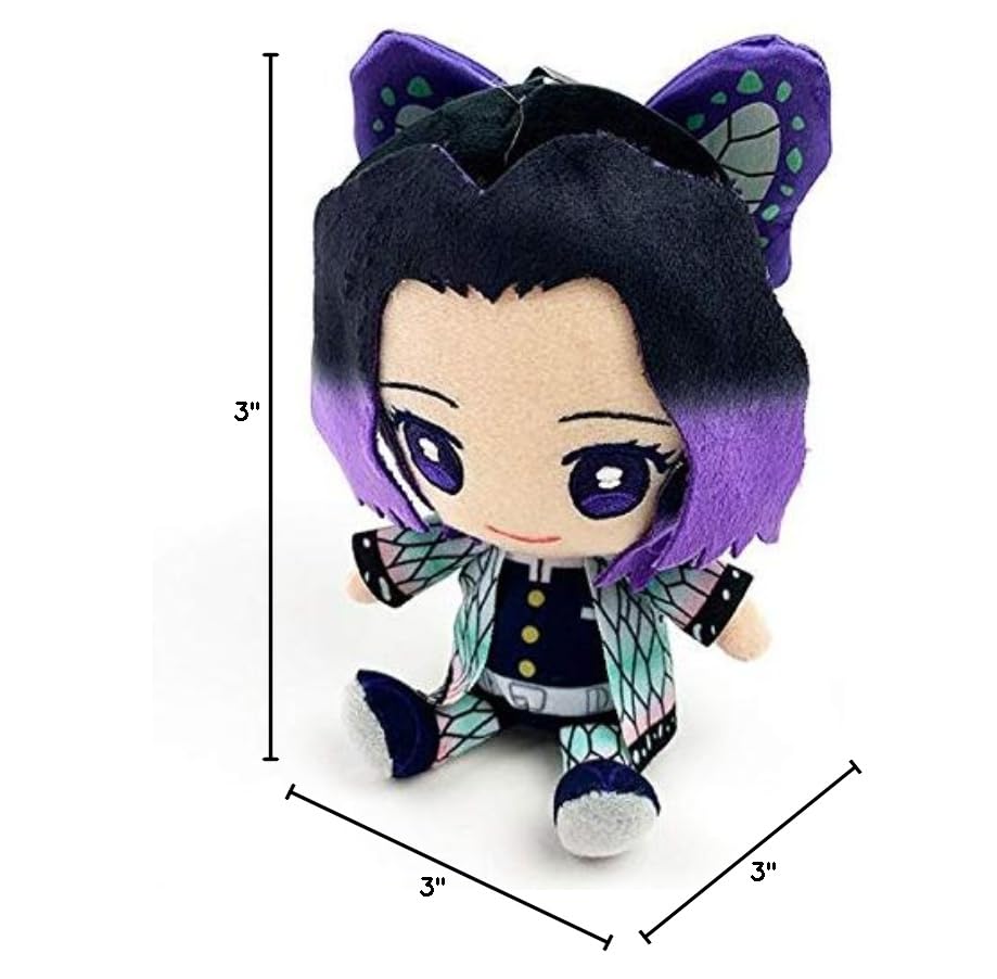 Bandai Demon Slayer Kocho Shinobu Chibi Plush – Official Collectible