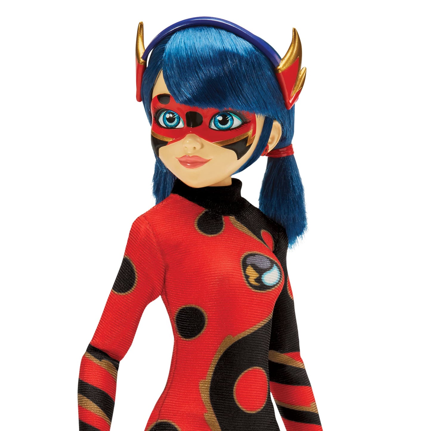 Bandai Miraculous Dragon Bug Doll 26cm – Poseable Ladybug & Cat Noir Hero Figure with Accessories