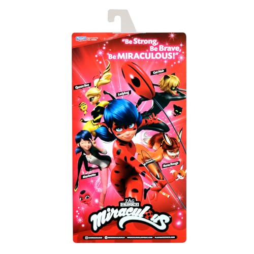 BANDAI Miraculous Cat Noir Fashion Doll P50002 – 26cm Poseable Figure with Plagg