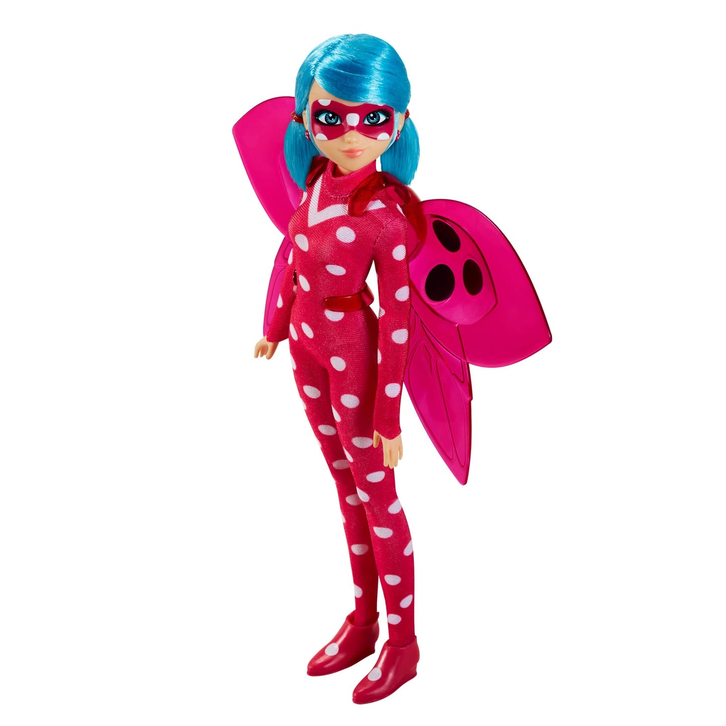 Bandai Miraculous Cosmobug 26cm Fashion Doll with Wings & Accessories | Marinette & Cat Noir