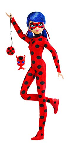 Bandai Miraculous Ladybug Fashion Doll - 26cm Articulated with Tikki & Accessories