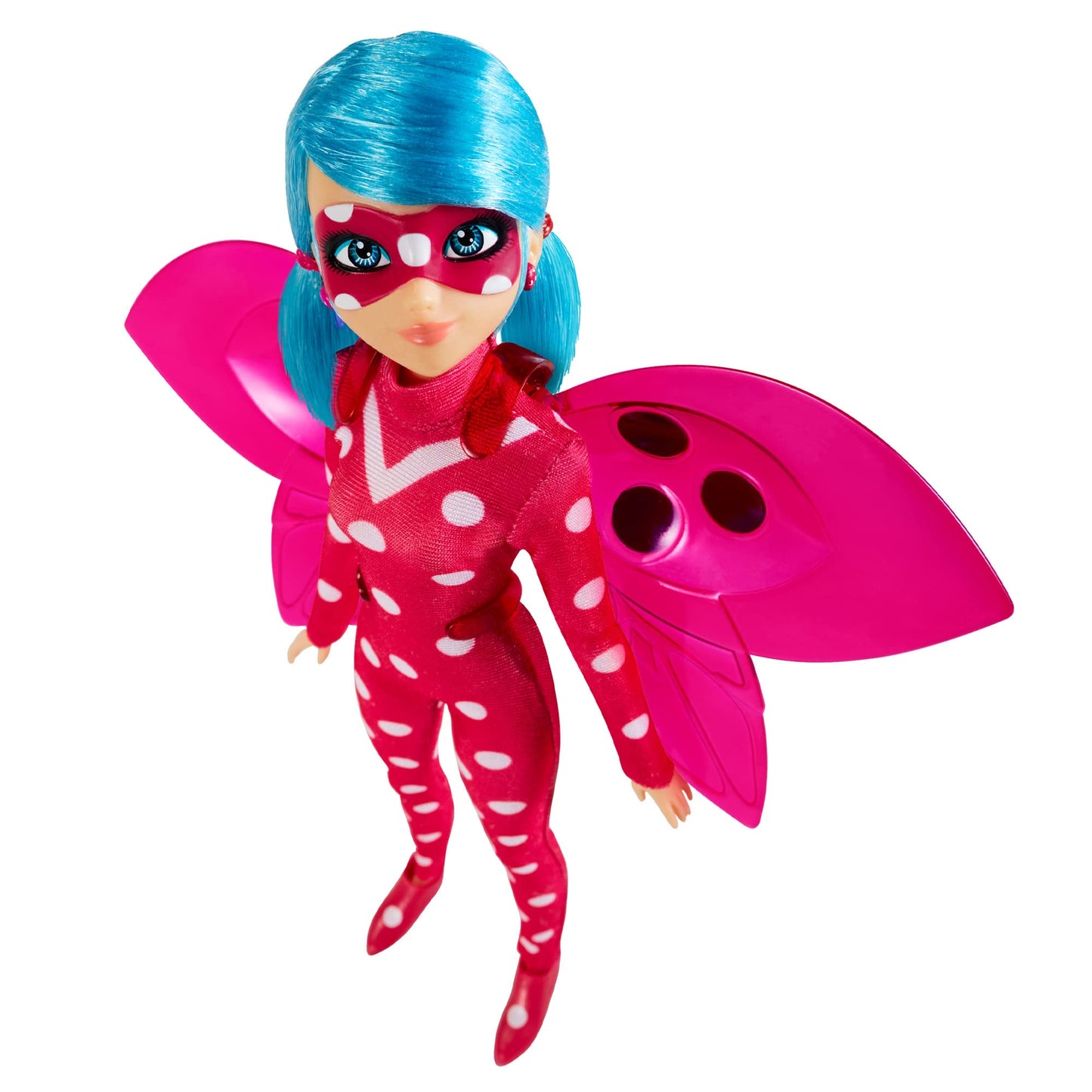 Bandai Miraculous Cosmobug 26cm Fashion Doll with Wings & Accessories | Marinette & Cat Noir