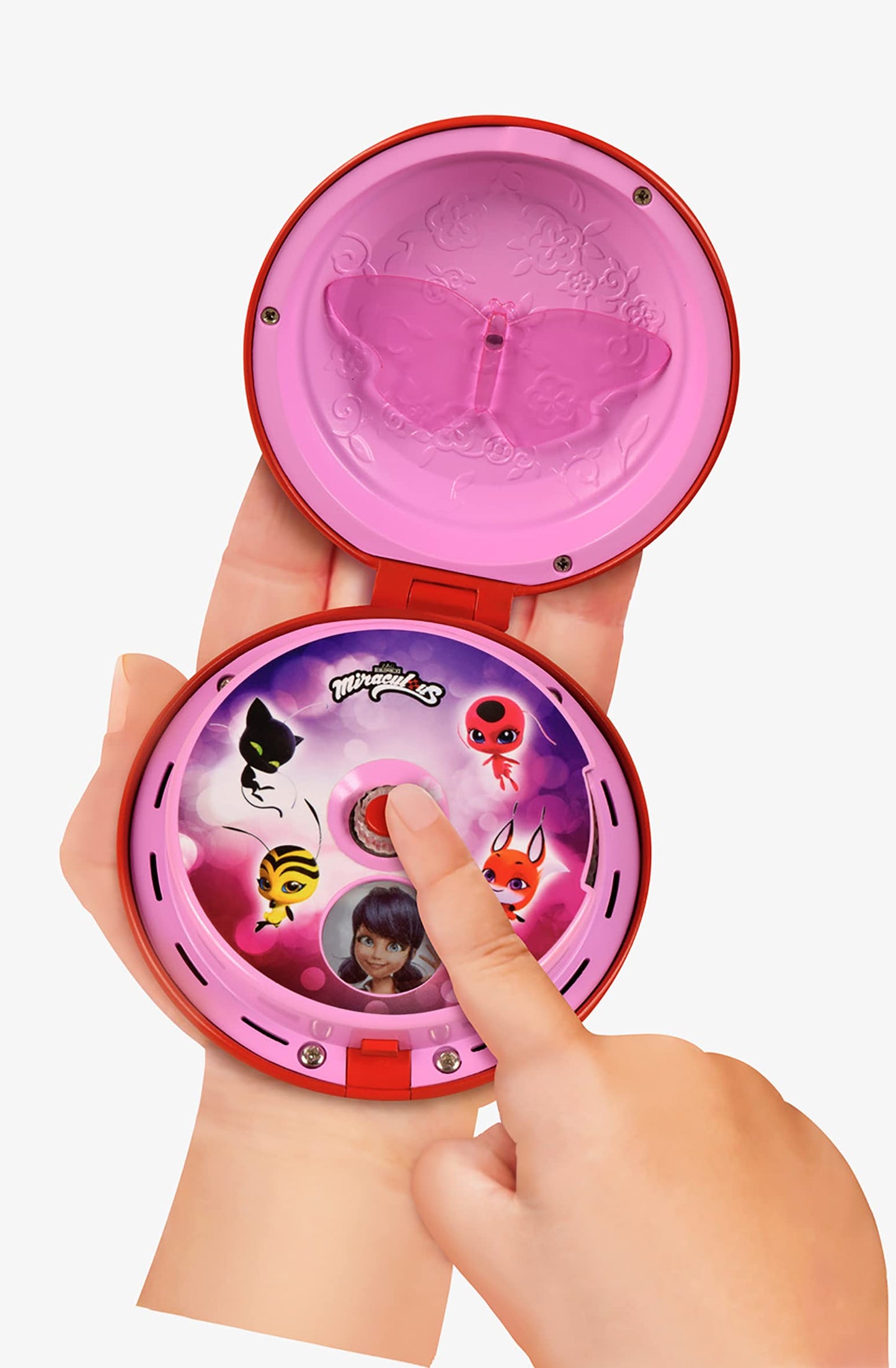 Bandai Miraculous Ladybug Yoyo Communicator – Interactive Dress-Up Role-Play Toy Phone