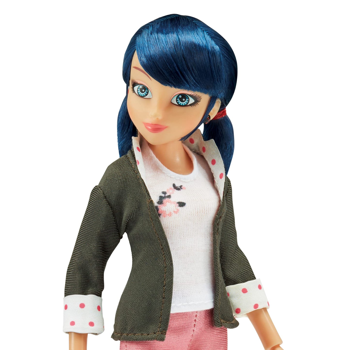 Bandai Miraculous Marinette 26cm Fashion Doll — Poseable with Kwami Tikki