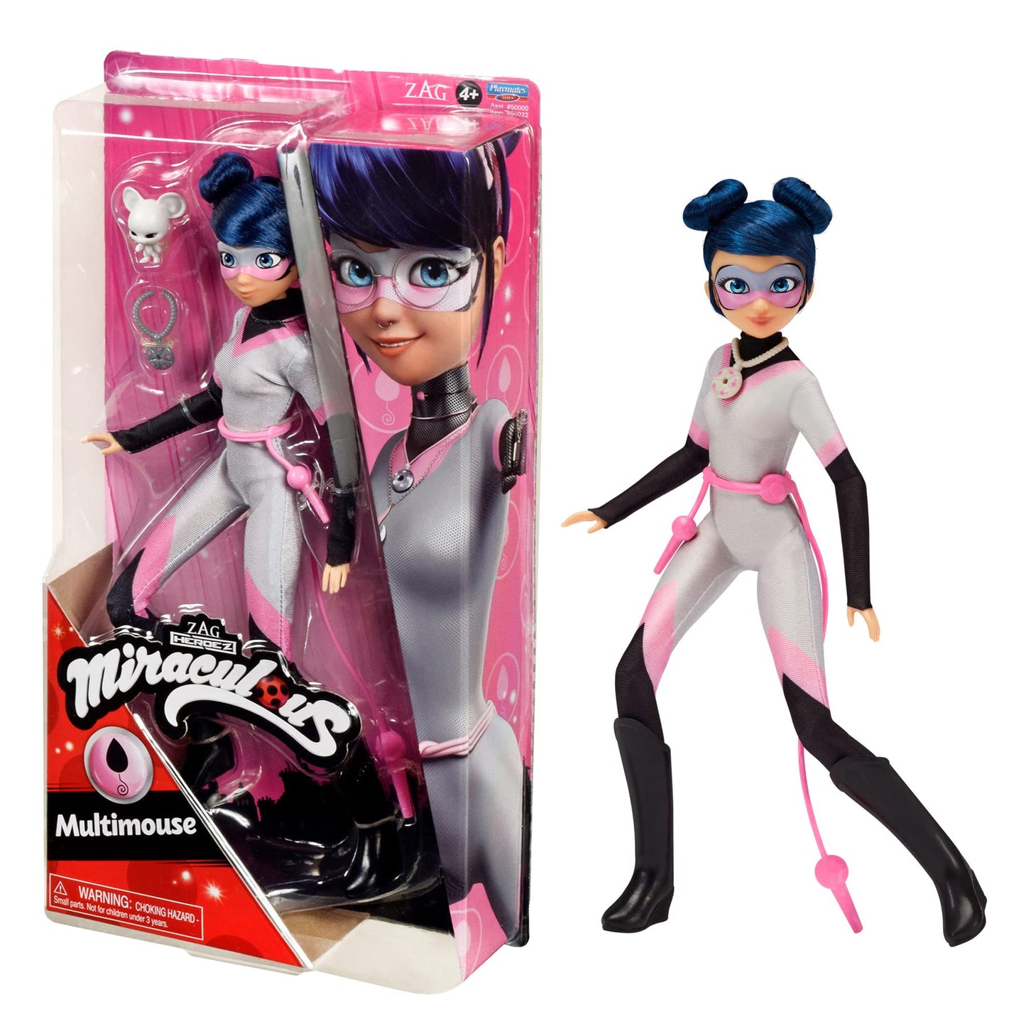 Bandai Miraculous Multimouse 26cm Doll – Articulated Figure with Kwami Mullo & Accessories