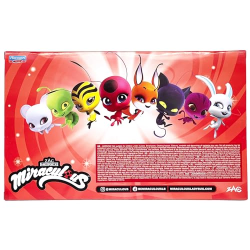 Bandai Miraculous Kwami Eight-Pack Figures – Tikki, Plagg, Trixx, Wayzz, Pollen, Nooroo, Fluff & Duusu