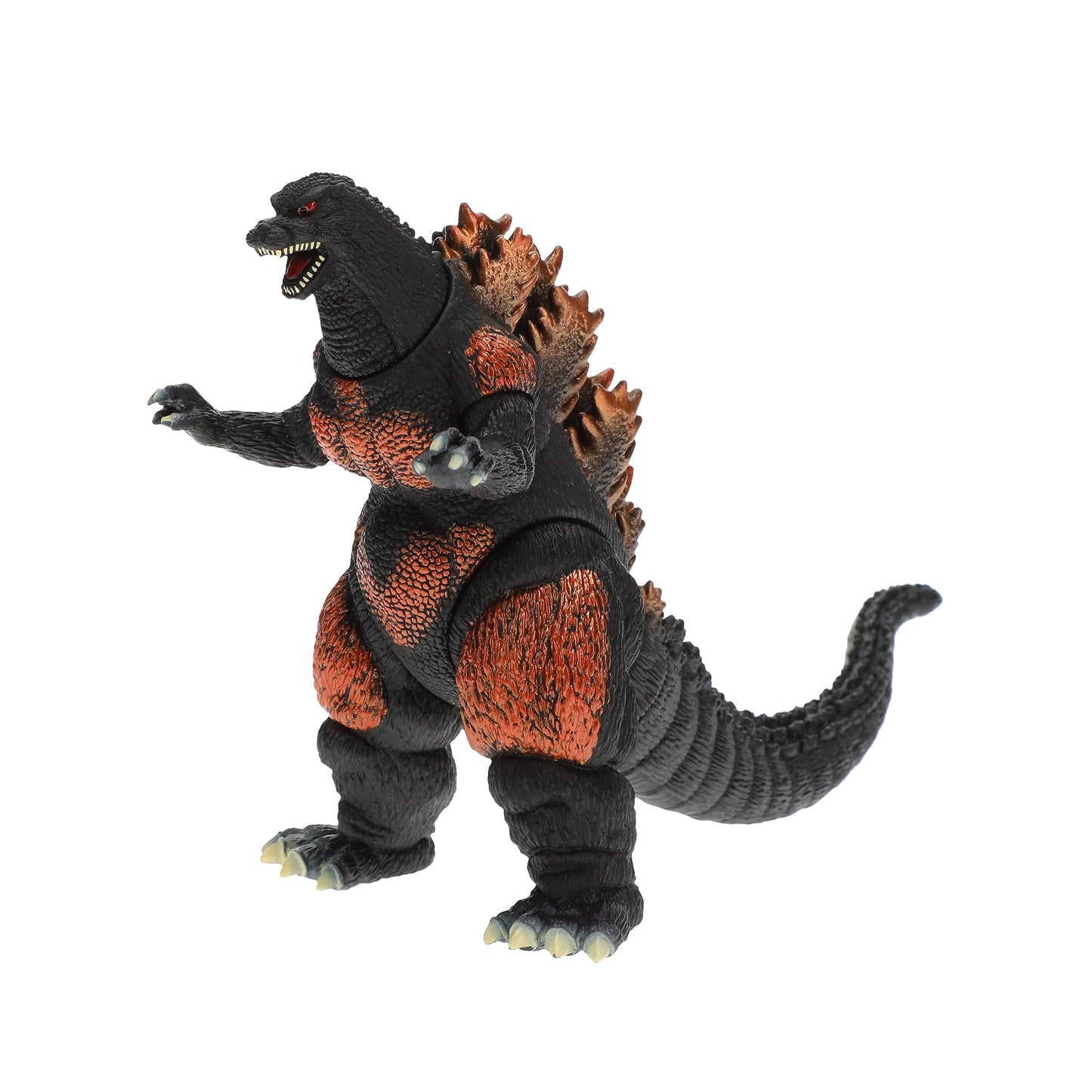 BANDAI Movie Monster Series Burning Godzilla Figure – 14 cm Soft Vinyl, Articulated