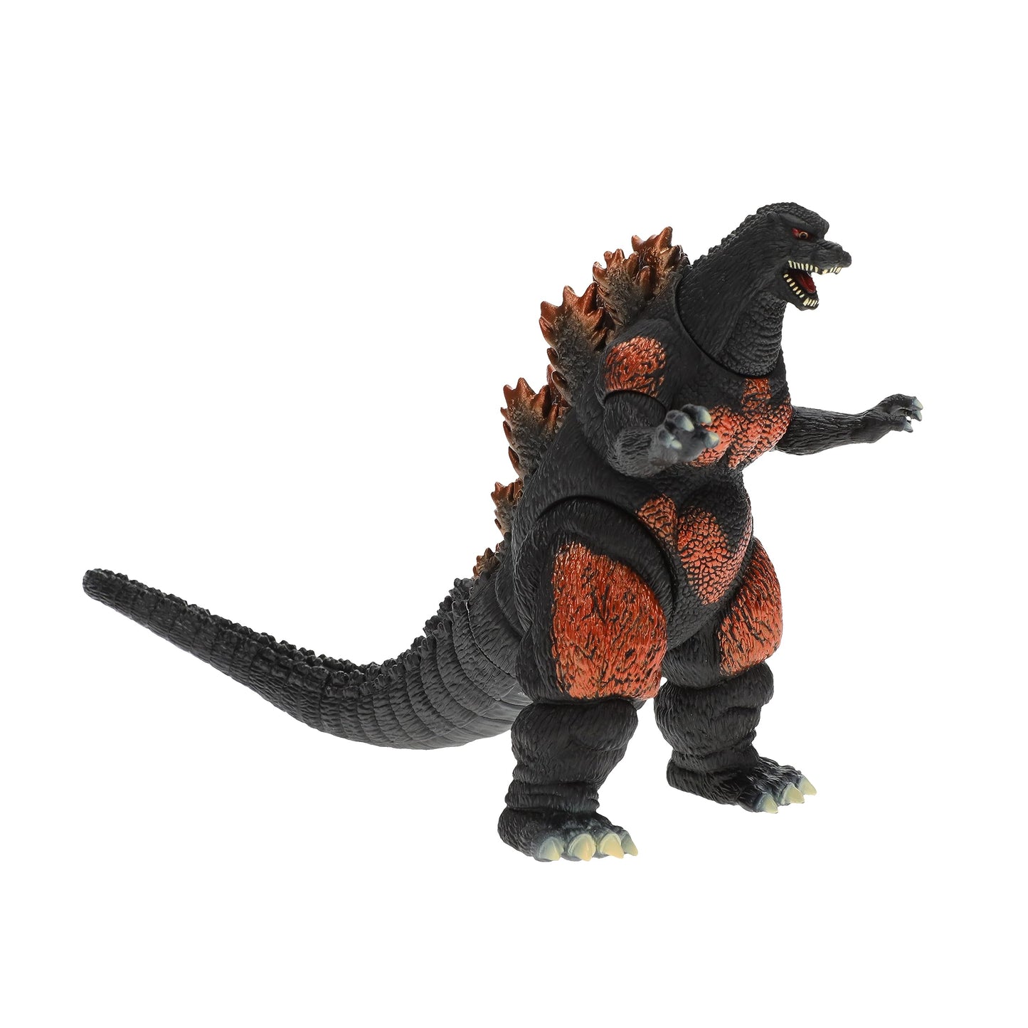 BANDAI Movie Monster Series Burning Godzilla Figure – 14 cm Soft Vinyl, Articulated