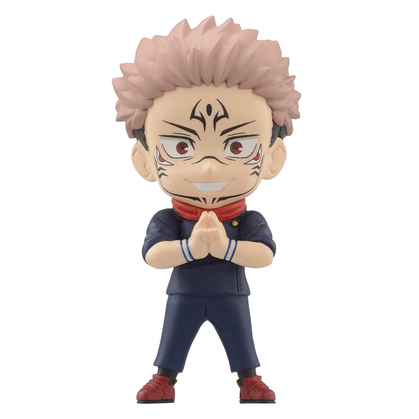 Bandai Namco Jujutsu Kaisen Adverge Figure Box Set C – Yuji Itadori, Kento Nanami, Ryomen Sukuna, Jogo