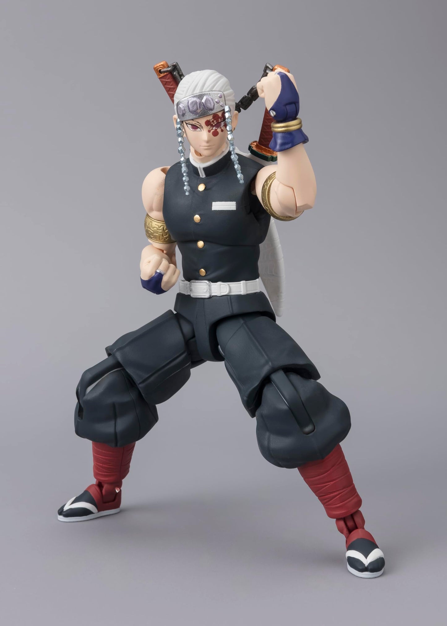 Bandai Namco Demon Slayer Ultimate Legends HD Tengen Uzui Action Figure – 5-Inch Poseable Collectible