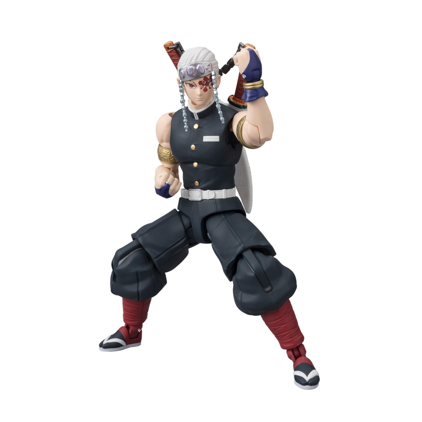 Bandai Namco Demon Slayer Ultimate Legends HD Tengen Uzui Action Figure – 5-Inch Poseable Collectible