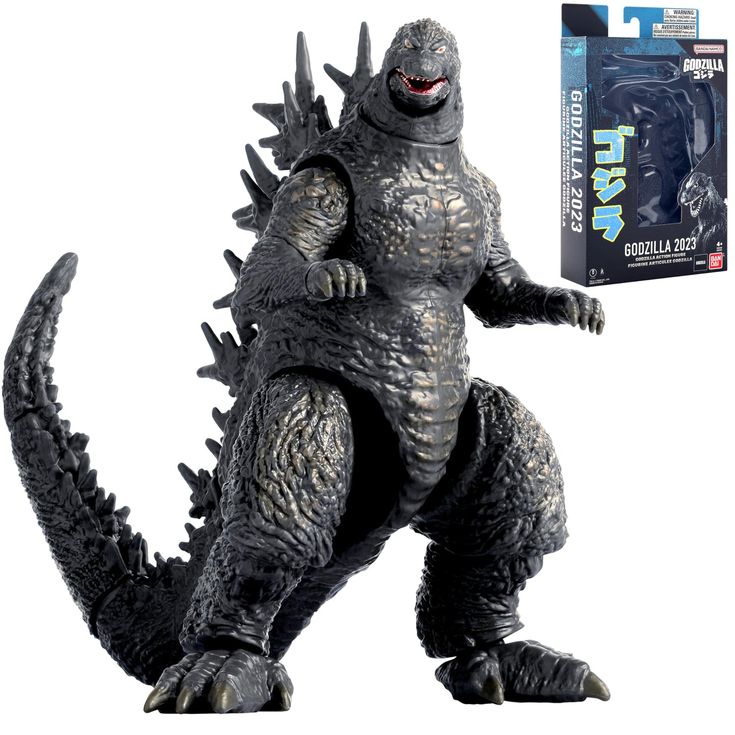 Bandai Namco Godzilla Minus One - Godzilla 2023 6-Inch Action Figure Set