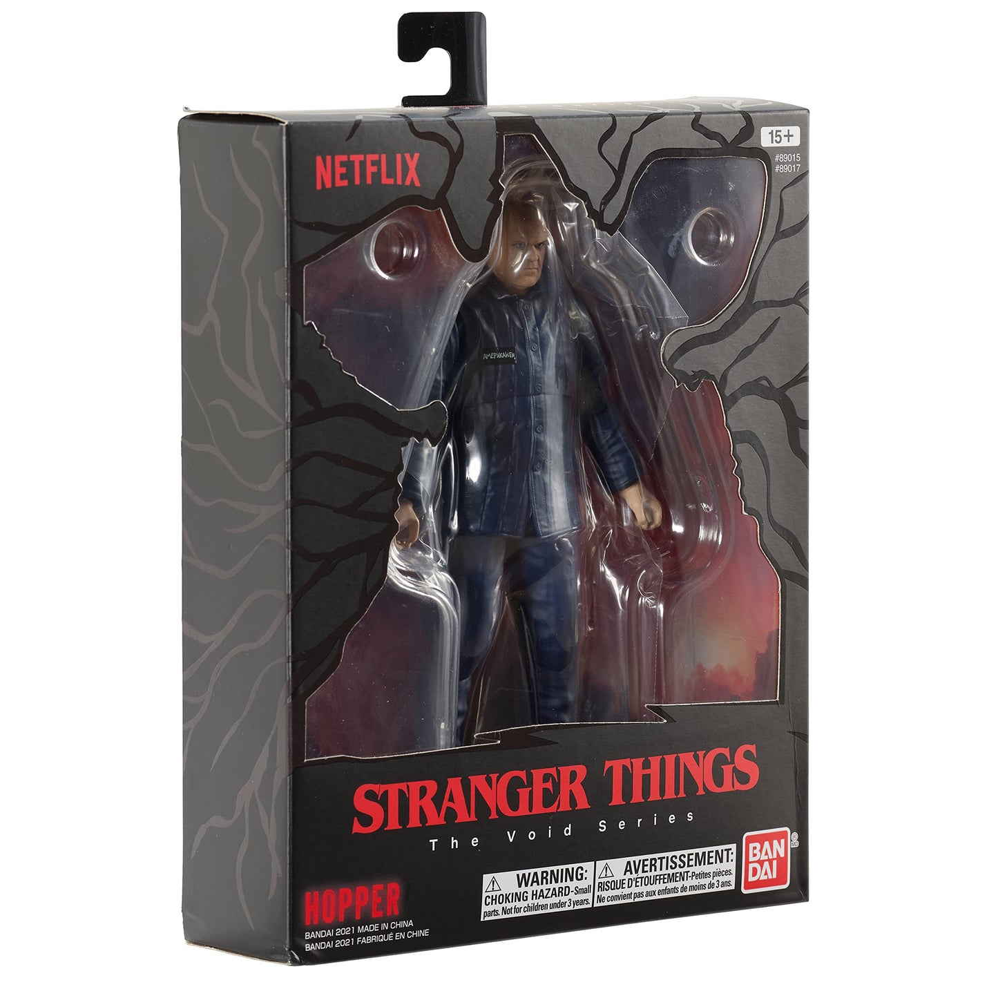 Bandai Namco - Stranger Things Hopper (Season 4) 6-Inch Hawkins Figure | Collectible Action Figure