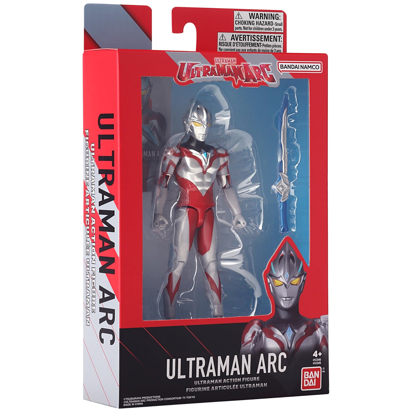 Bandai Namco Ultraman Arc 6-inch Ultra Action Figure – 16+ Articulations, Collectible Card