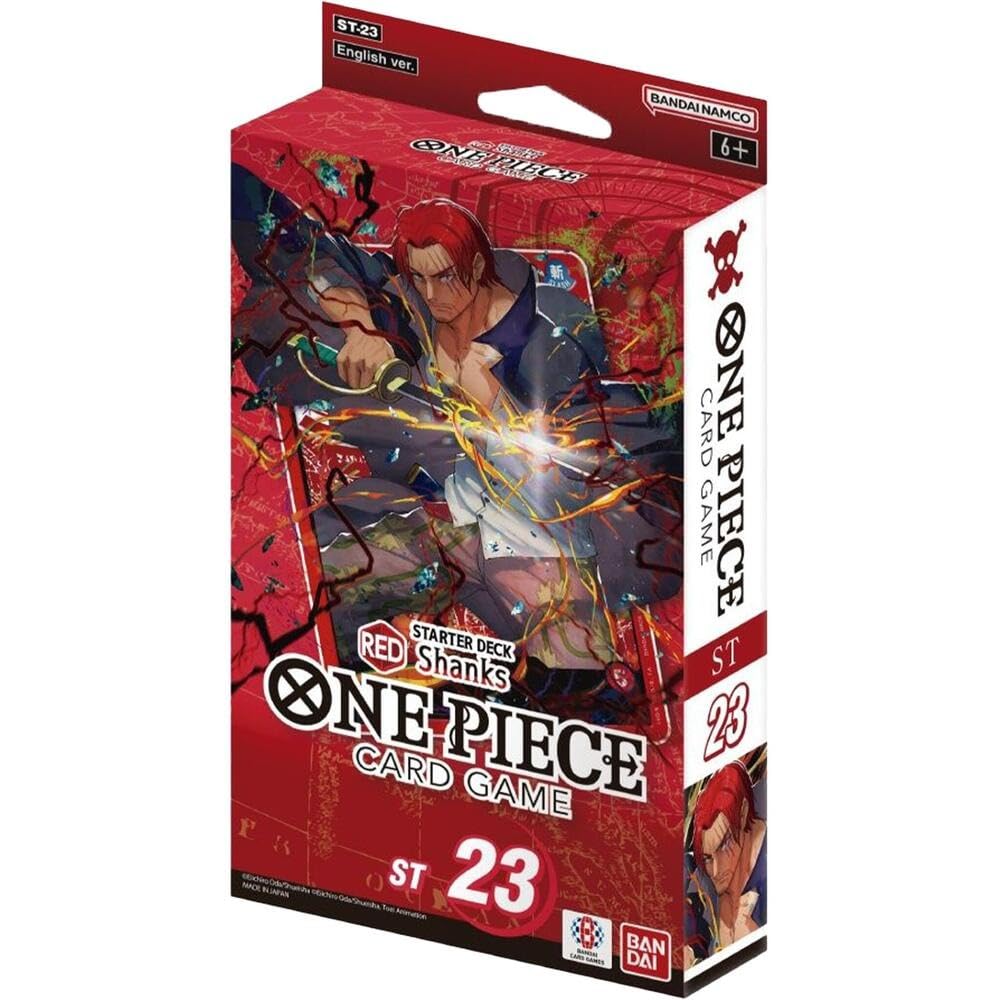 Bandai One Piece Card Game Starter Deck ST-23 Shanks – Beginner Friendly