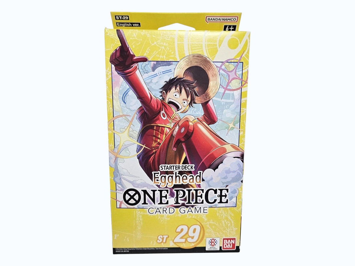 Bandai One Piece Card Game ST-29 Egghead Starter Deck – Beginner Friendly