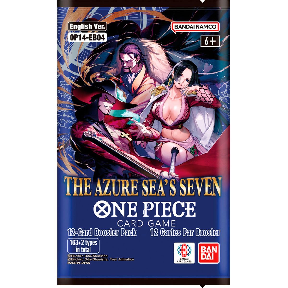 One Piece TCG DP-09 The Azure Sea's Seven Double Pack – 2 Boosters + Exclusive DON Cards | Bandai