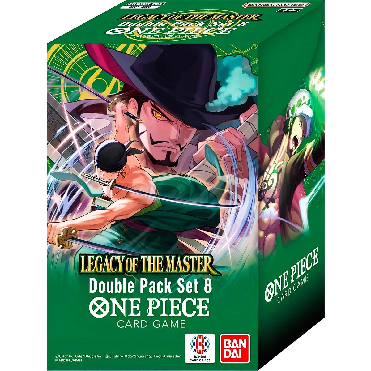 BANDAI One Piece TCG: Legacy of The Master DP-08 Double Pack Set – 2 Packs