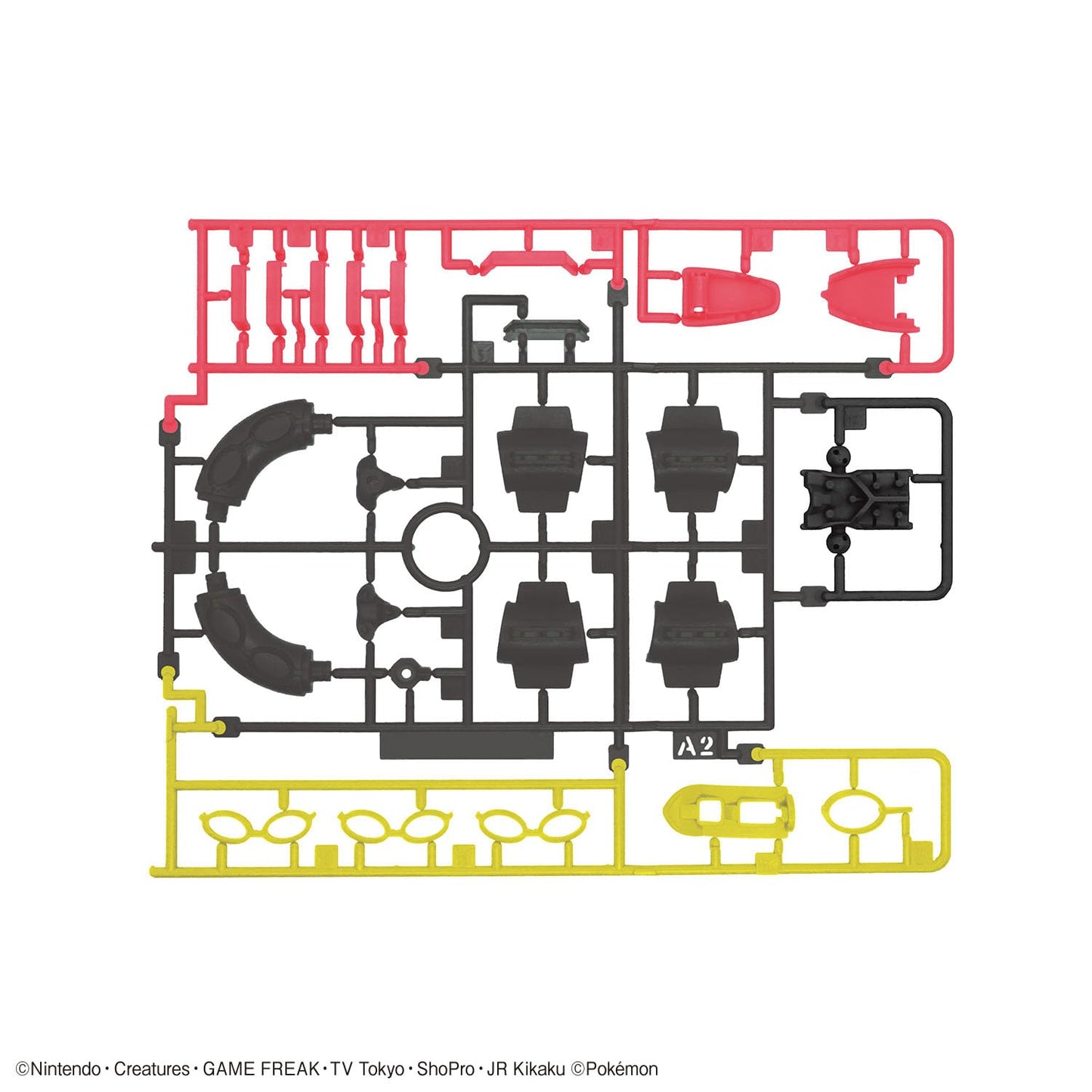 Bandai Pokemon Plamo Collection Select Series Black Rayquaza – Dynamic Pose Display Kit