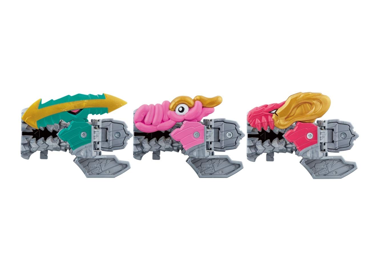 Bandai Kishiryu Ryusoulger DX Ryusoul Set 04 – Gyakusoul, Pukupukusoul, Kikesoul