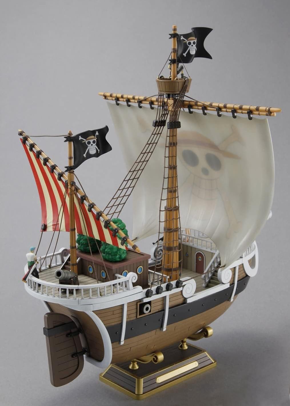 Bandai Hobby One Piece Going Merry Model Kit – Self-Assembly PVC Ship, No Glue or Paint