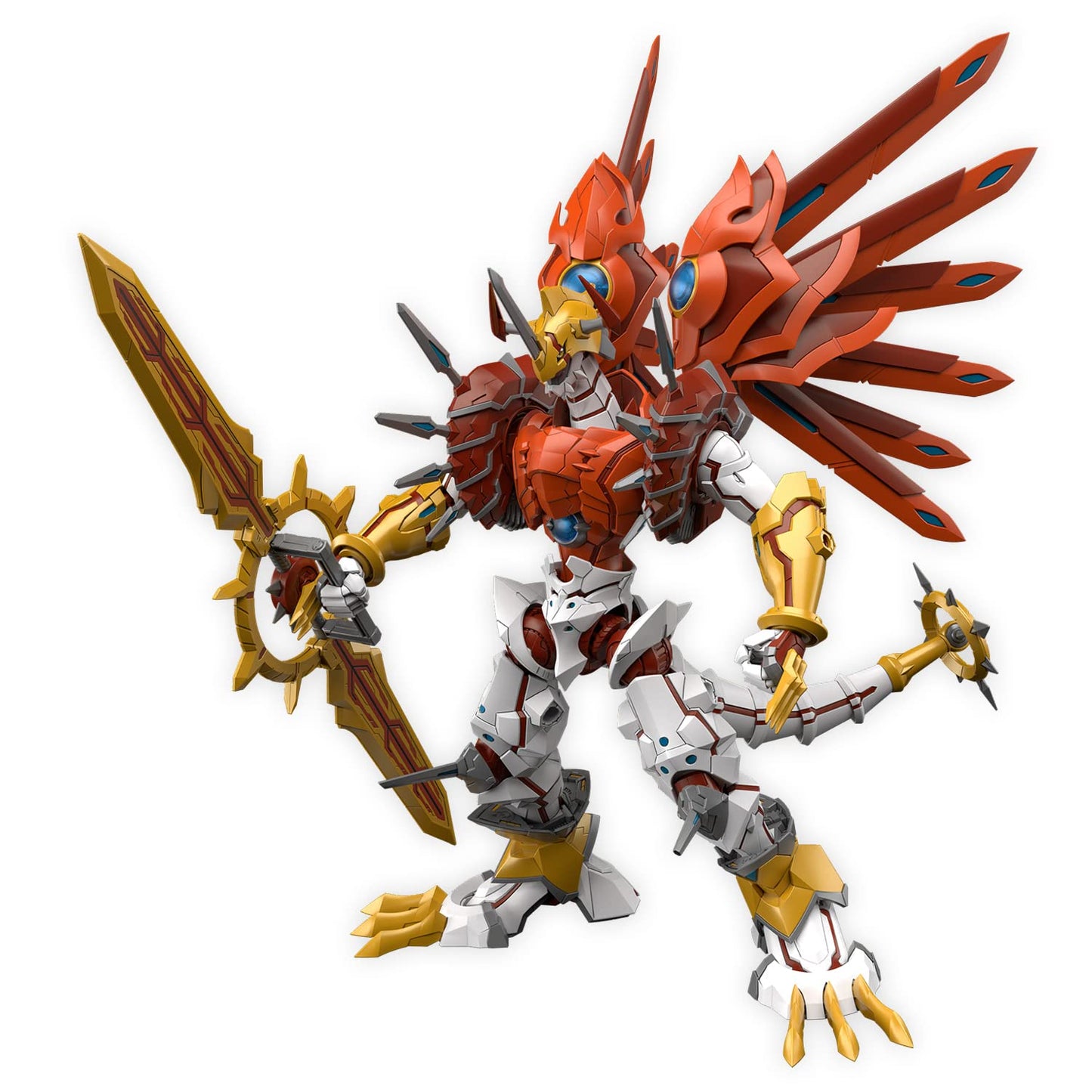 Bandai Hobby ShineGreymon Figure-Rise Standard Amplified Model Kit | Official Digimon Licensed