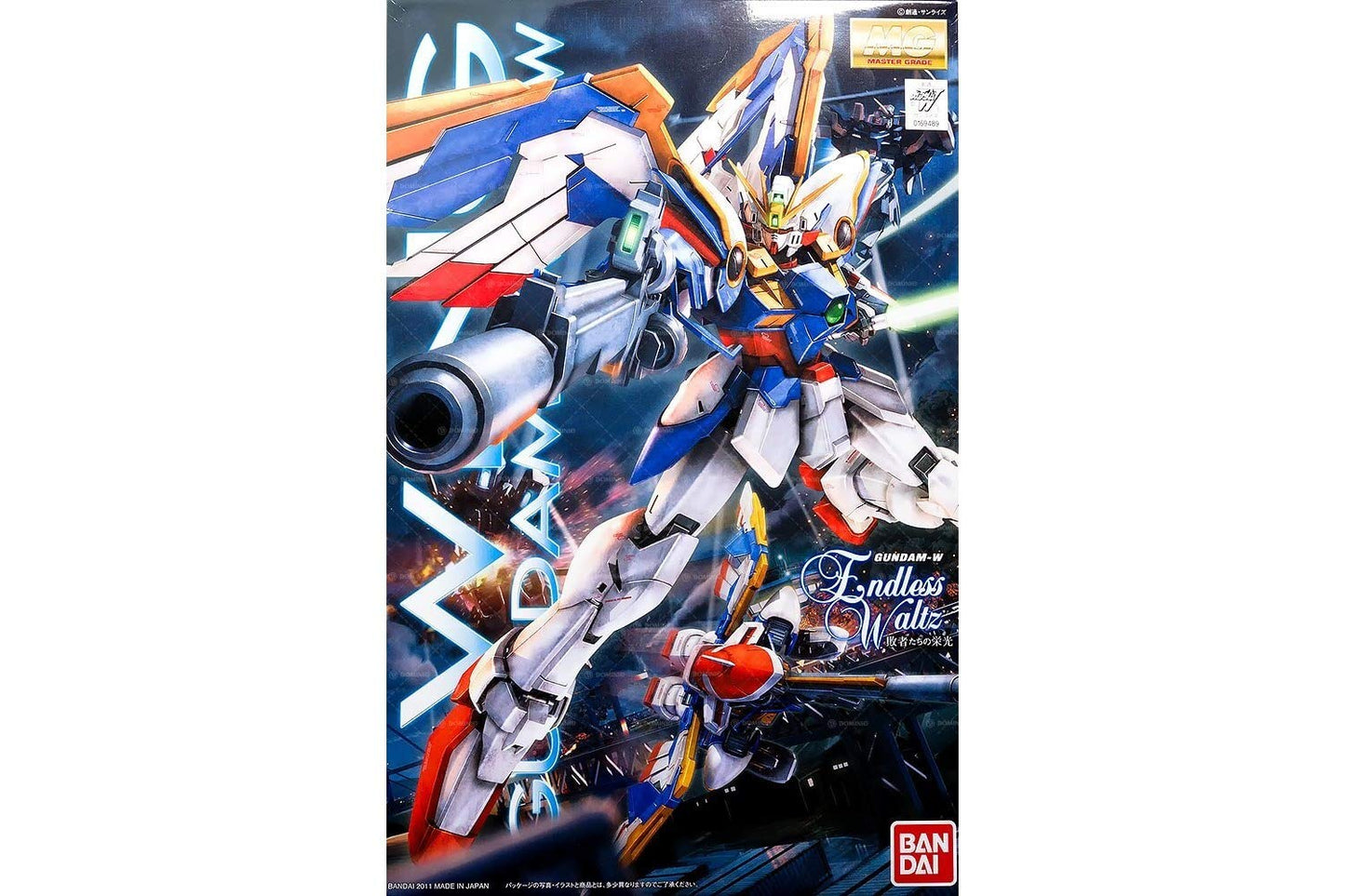 Bandai Hobby Wing Gundam Ver. EW MG Action Figure | Master Grade | Bandai Spirits