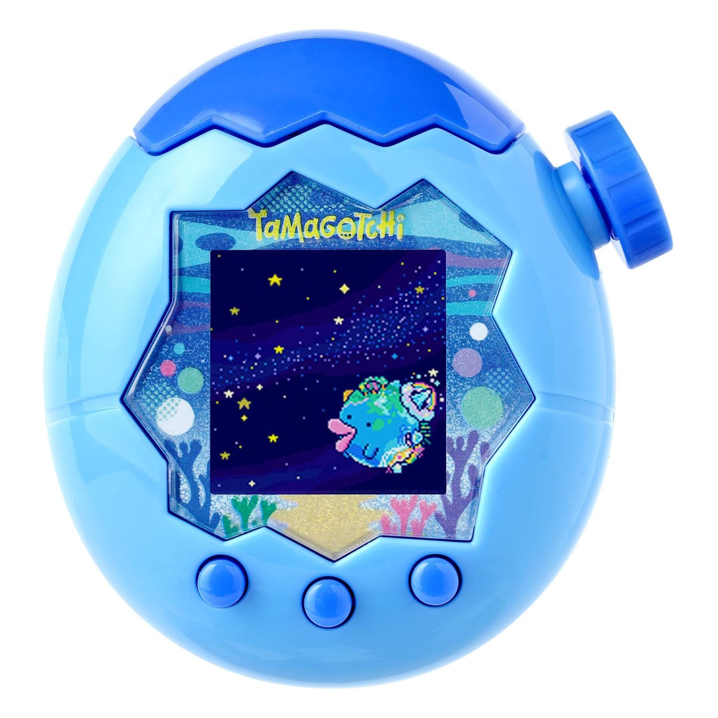 Bandai Tamagotchi Paradise - Blue Water Edition | Interactive Virtual Pet Toy