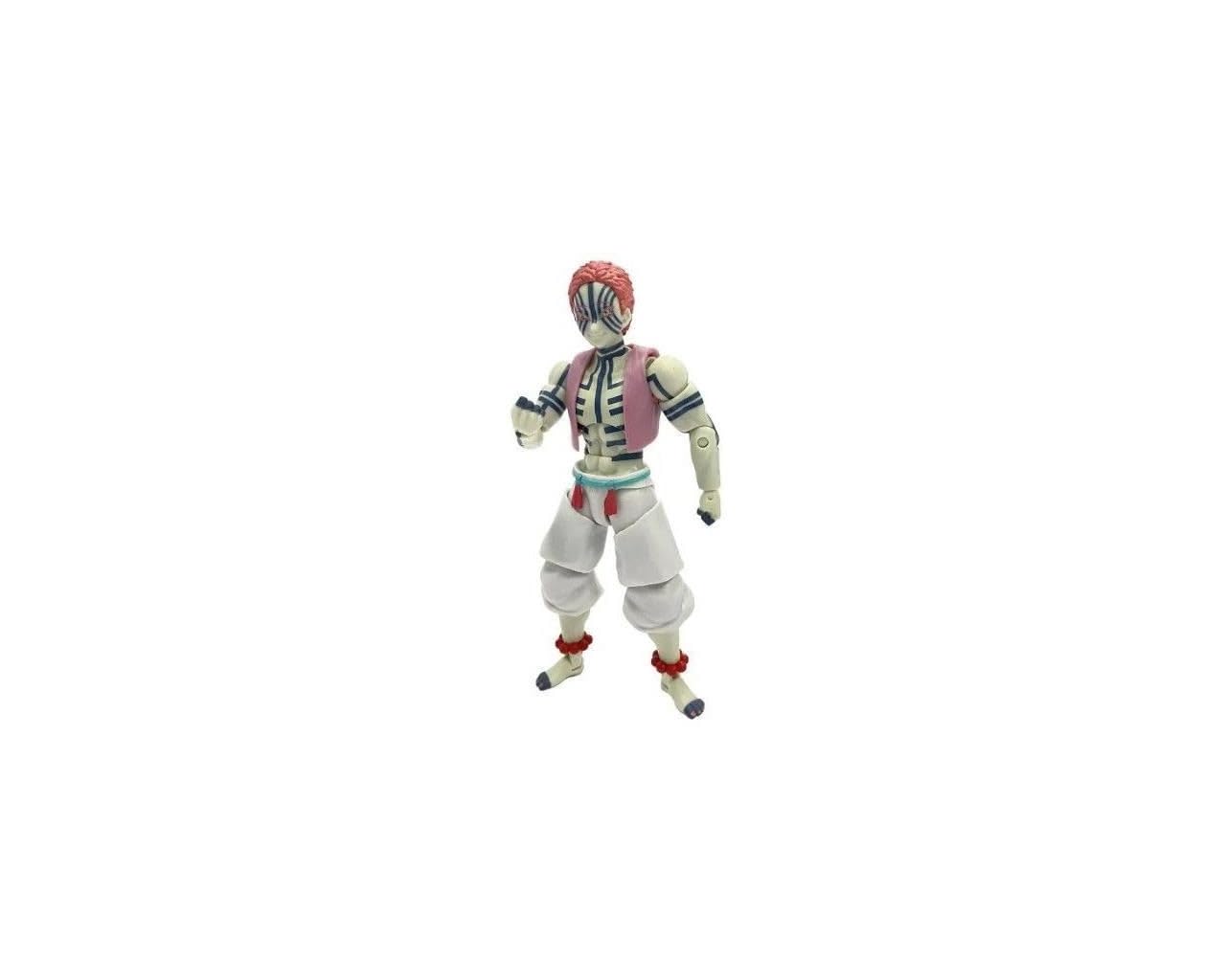 BANDAI Ultimate Legends HD Akaza Figure 12 cm – Demon Slayer Official Licence, Articulated Collectible