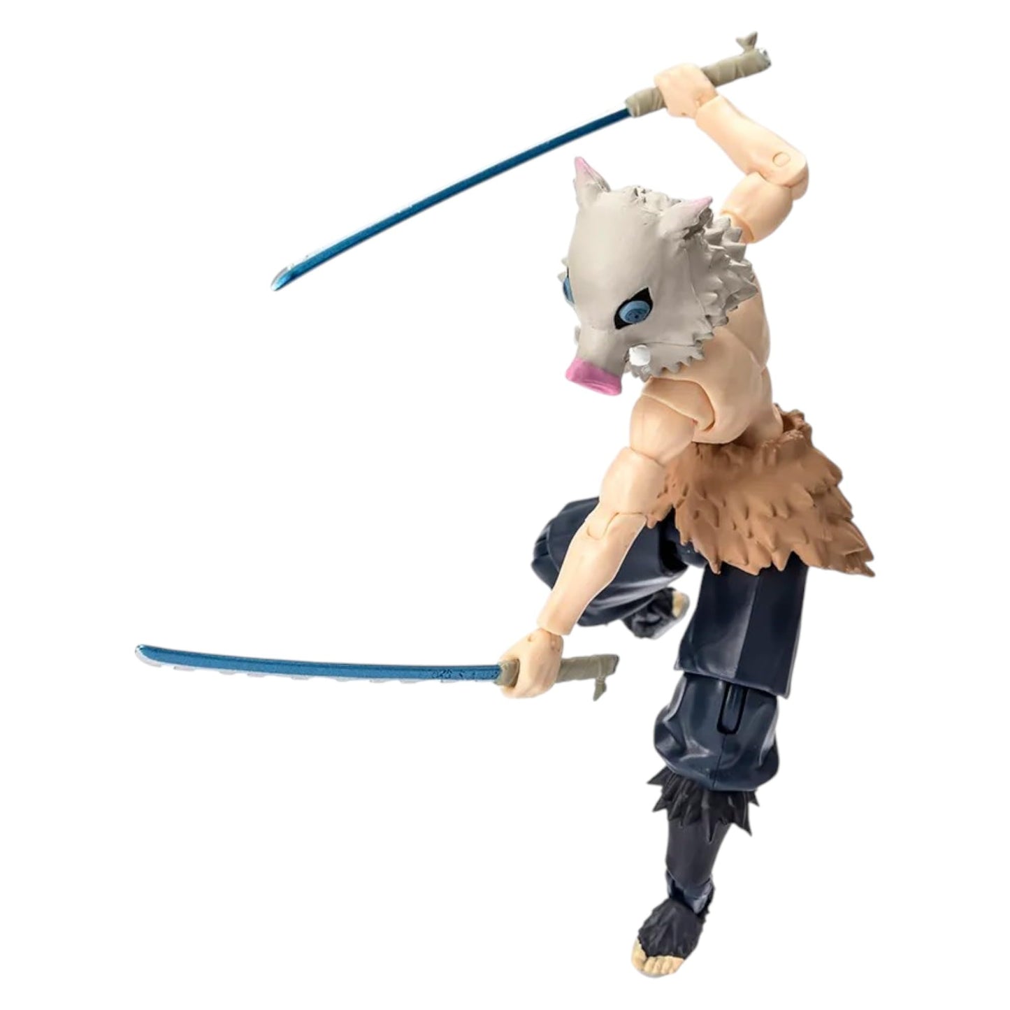 Bandai Ultimate Legends Inosuke Hashibira Action Figure – 12.5 cm, 27 Points of Articulation, Demon Slayer Collectible
