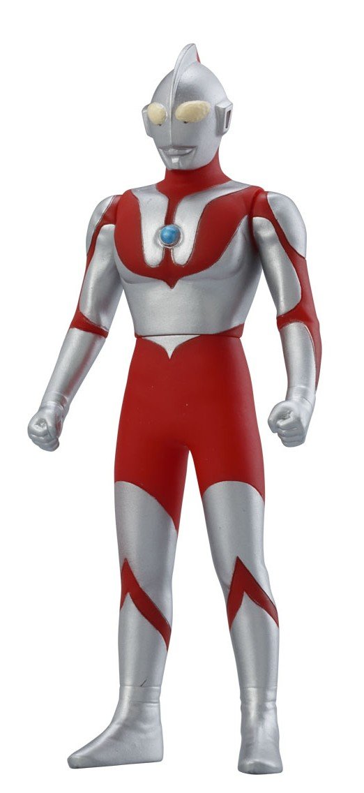 BANDAI Ultraman Ultra Hero 500 Series #1: Ultraman – Sofubi Action Figure