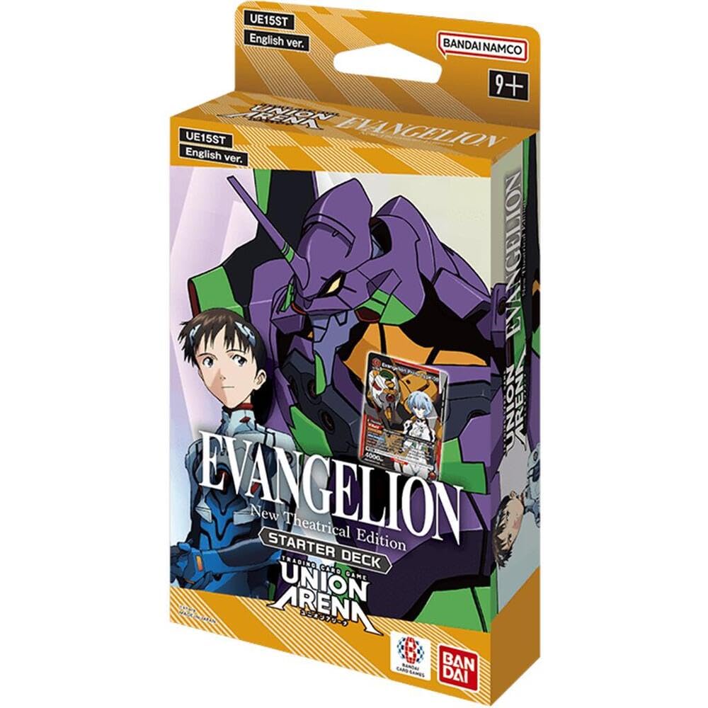 Bandai Union Arena Evangelion Starter Deck – New Theatrical Edition (Ready-to-Play)