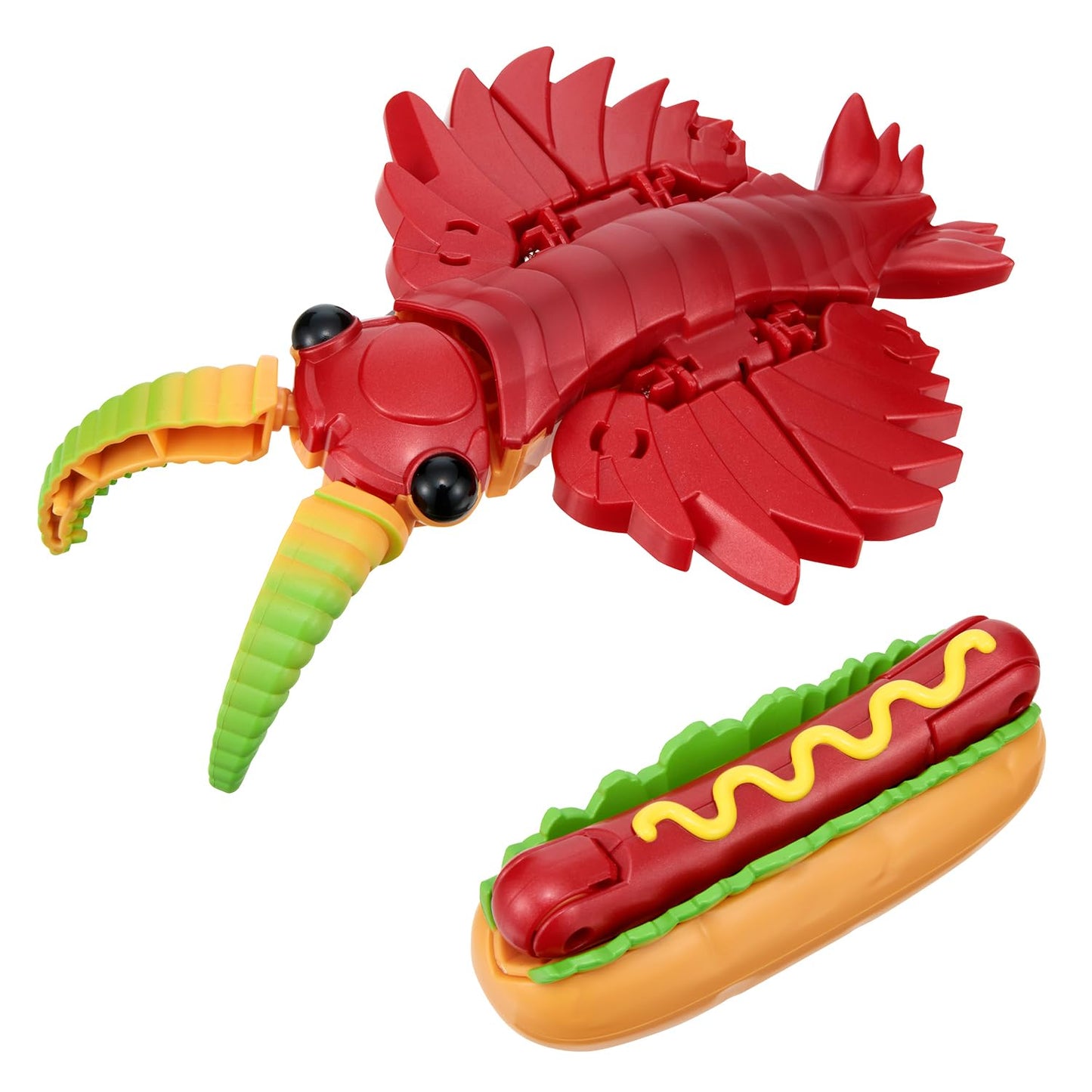Bandai Unitrobo Anomalocaris Hot Dog – Instant Transformation Robot Toy